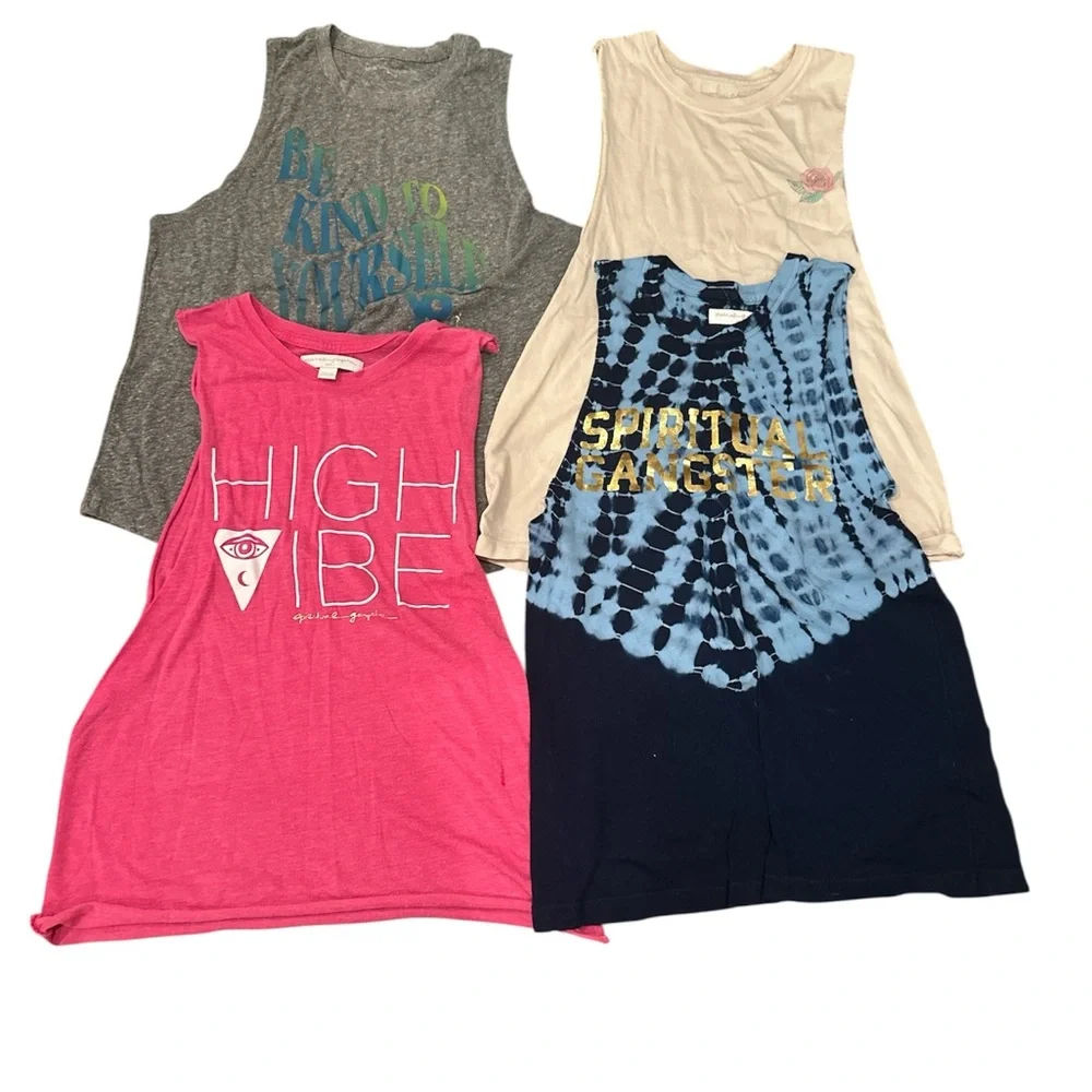 Spiritual Gangster Shirt/Tank Bundle Size Small/XS - Picture 3 of 3